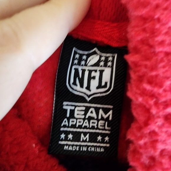 NWT NFL Team Apparel New England Patriots Women's Fleece Hoodie Sz M. - Picture 5 of 7